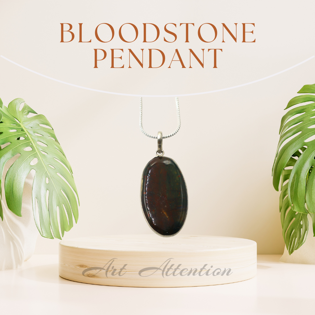 Bloodstone Pendant