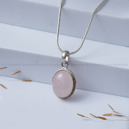 Rose Quartz Pendant