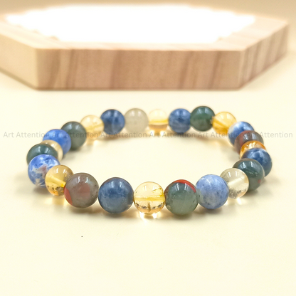 Scorpio Zodiac Crystal Bracelet