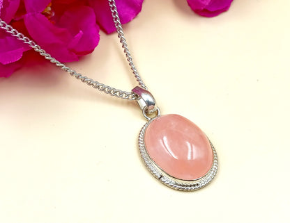 Rose Quartz Pendant