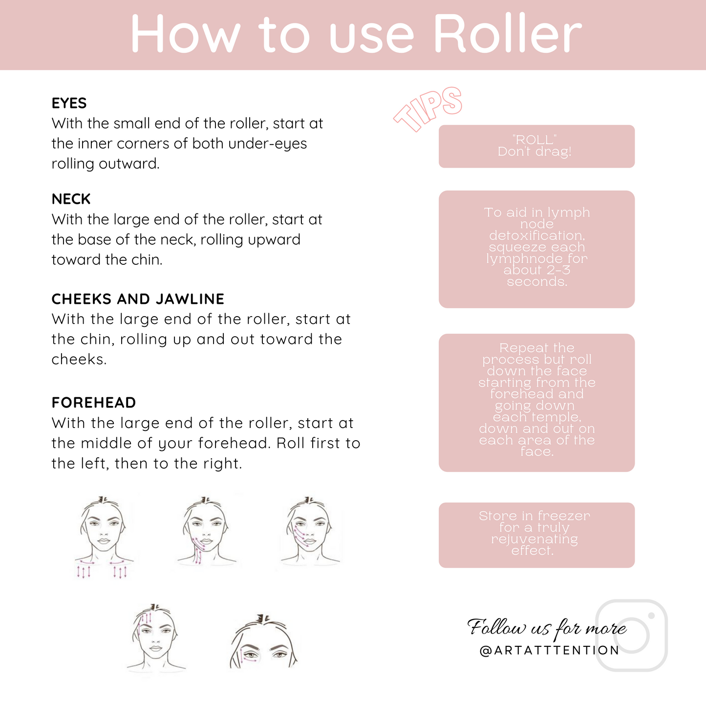 Rose Quartz Roller