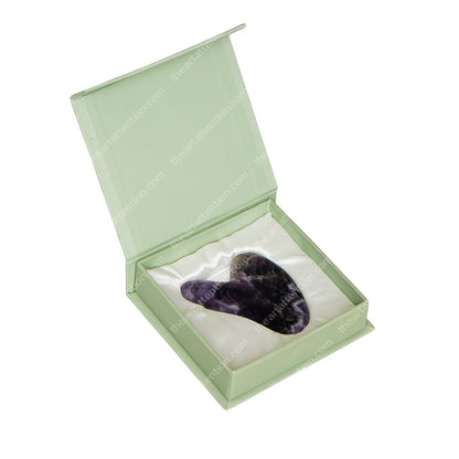 Amethyst Gua Sha Massage Stones